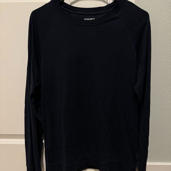Bonobos Long Sleeve Shirt | Navy Blue | Size M Slim Fit - Picture 1 of 1